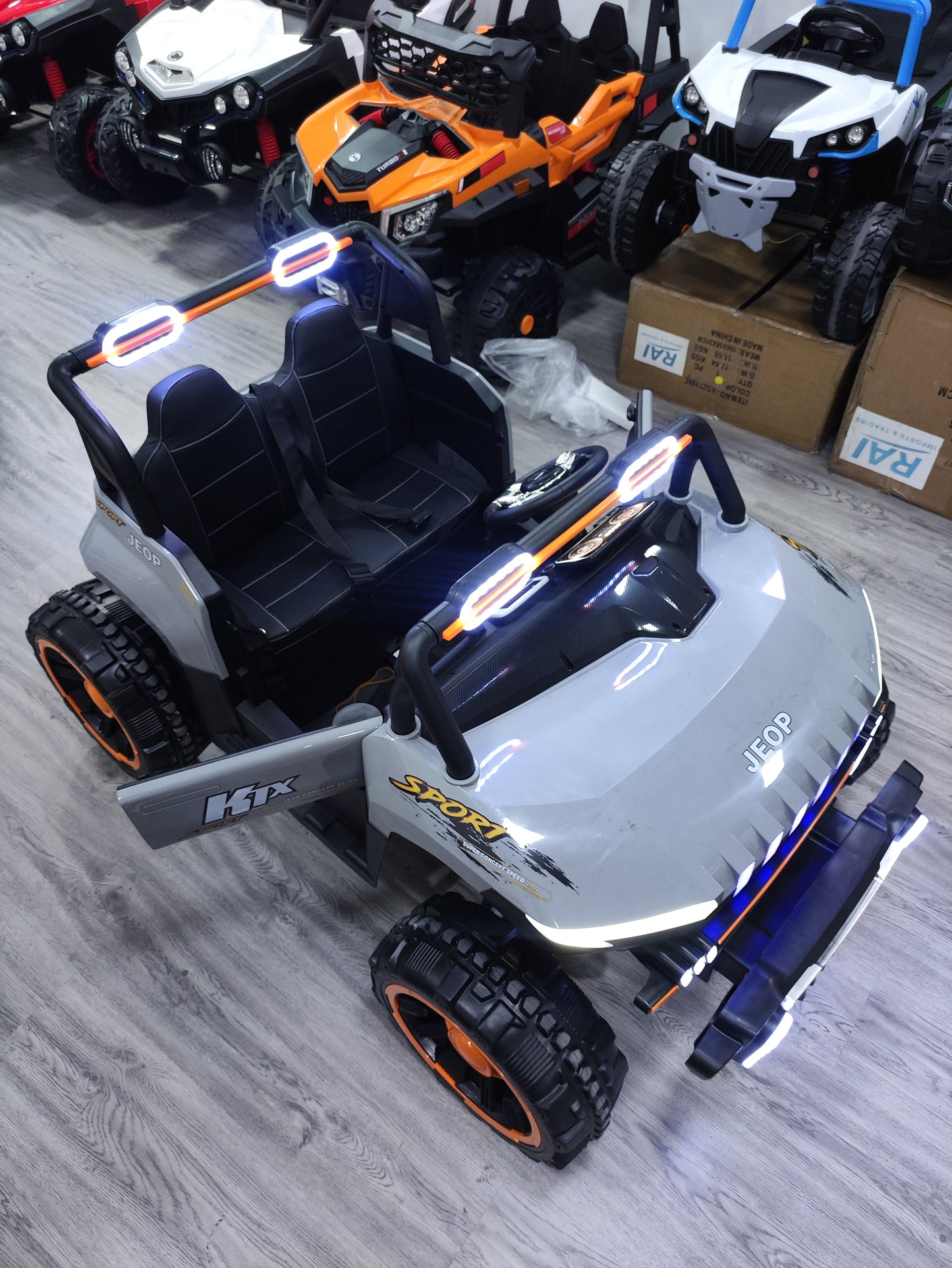 Jeep XL 4x4 Premium para Niños | 2 Asientos, Batería 12V 15Ah y Control Remoto