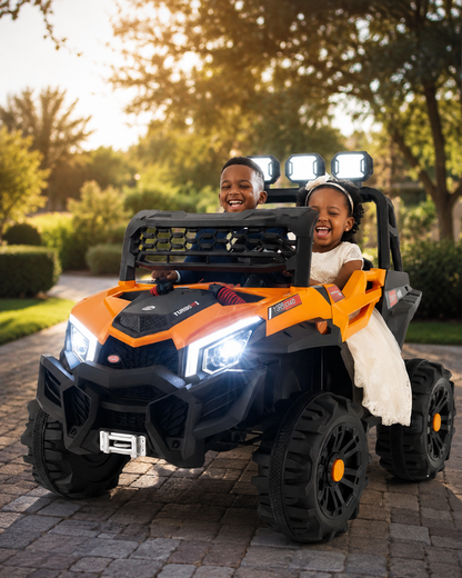 Buggy Familiar 4x4 para 2 Niños | Amplio, Versátil y Completo
