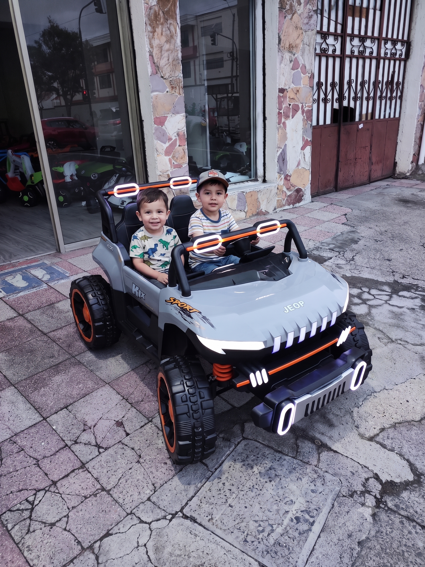 Jeep XL 4x4 Premium para Niños | 2 Asientos, Batería 12V 15Ah y Control Remoto