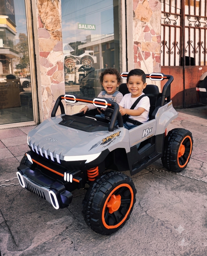 Jeep XL 4x4 Premium para Niños | 2 Asientos, Batería 12V 15Ah y Control Remoto